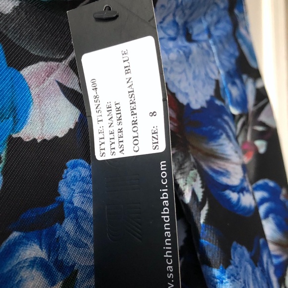 Sachin Babi Aster Skirt In Size 8. Retail $750 - Picture 7 of 7